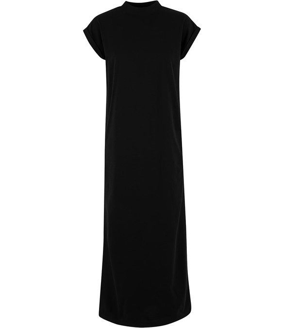 Women?s Sorona long extended shoulder dress