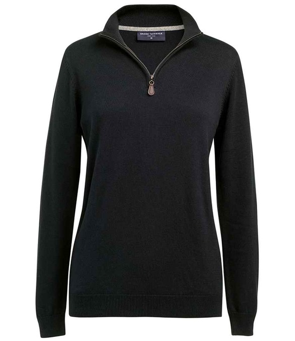 Brook Taverner Ladies Taylor 1/4 Zip Jumper