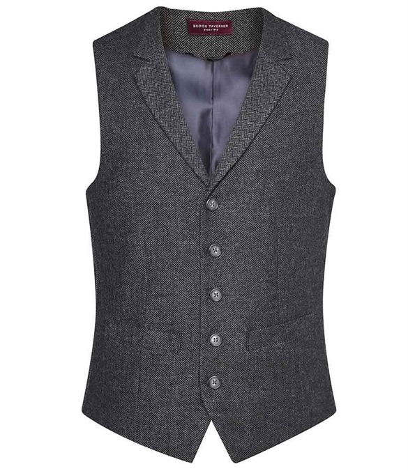 Brook Taverner Memphis Tweed Waistcoat