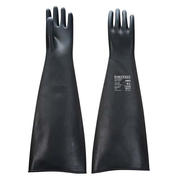 Heavy Latex Gauntlet  60cm