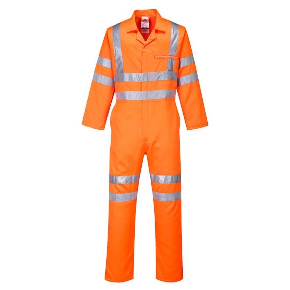 Hi-Vis Polycotton Coverall RIS