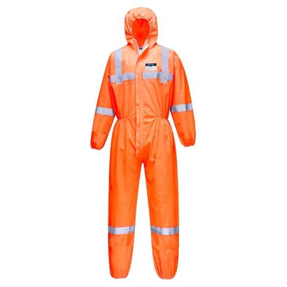 Hi-Vis SMS Coverall  (50pc)