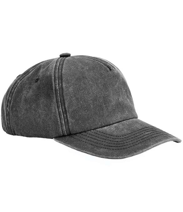 Beechfield Relaxed 5 Panel Vintage Cap