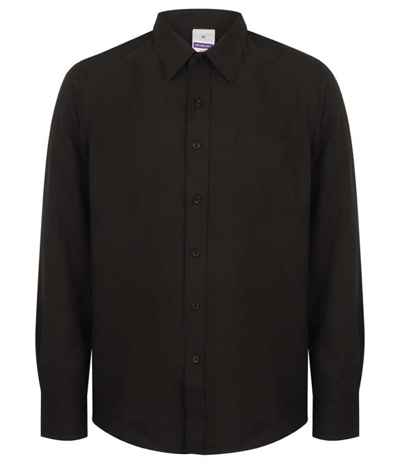 Henbury Long Sleeve Wicking Shirt