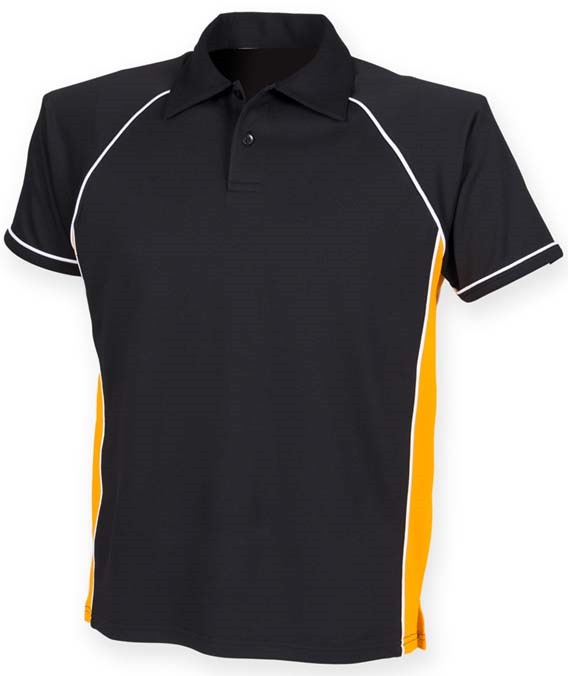 Finden and Hales Performance Piped Polo Shirt