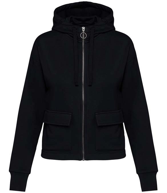 Native Spirit Ladies Full Zip Hooded Sweatshirt