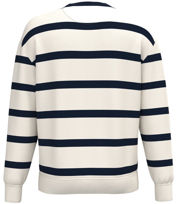 Native Spirit Unisex Striped Crew Neck Sweatshirt