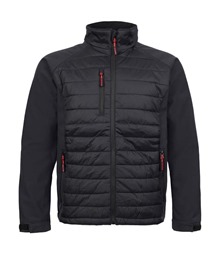TUFFSTUFF SNAPE RIPSTOP NYLON AND SOFTSHELL JACKET