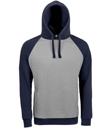 SOL'S Unisex Seattle Contrast Raglan Hoodie