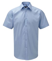 Russell Athletic Collection Short Sleeve Herringbone Shirt