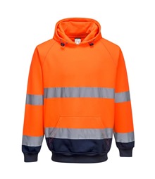 Hi-Vis Two-Tone Hooded Sweater