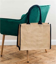 Brand Lab Jute Tipped Shopper