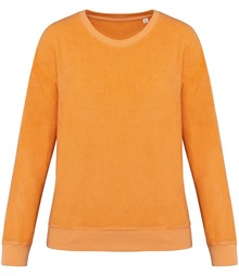 Native Spirit Ladies Terry Towel Sweatshirt