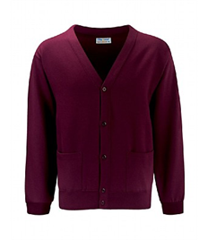 Sutton Green Primary School Burgundy Cardigan 