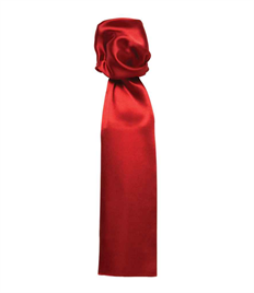 Ladies Red College Scarf