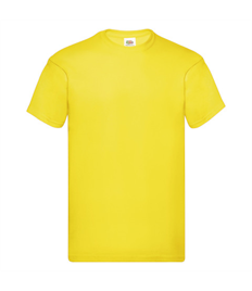Sutton Green Polyester Sports Yellow PE Tee Shirt