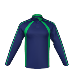 Navy/Emerald Reversible Rugby Top